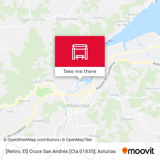 [Retiro, El]  Cruce San Andrés [Cta 01835] map