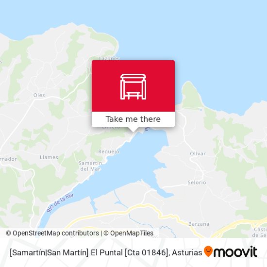 [Samartín|San Martín]  El Puntal [Cta 01846] map