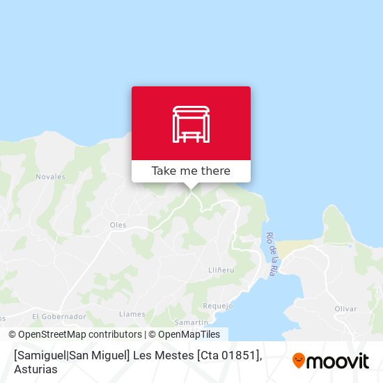 [Samiguel|San Miguel]  Les Mestes [Cta 01851] map