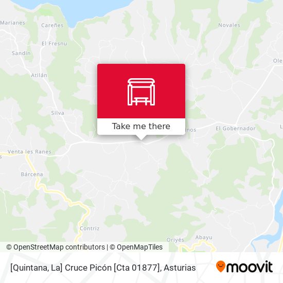 [Quintana, La]  Cruce Picón [Cta 01877] map