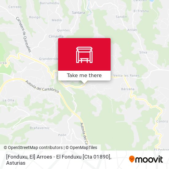 [Fonduxu, El]  Arroes - El Fonduxu [Cta 01890] map