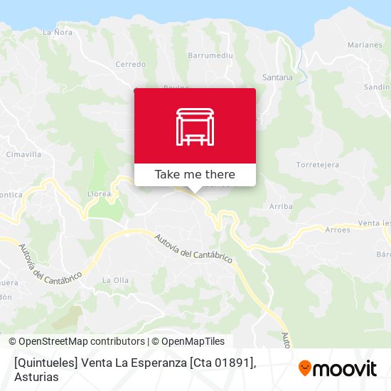 [Quintueles]  Venta La Esperanza [Cta 01891] map