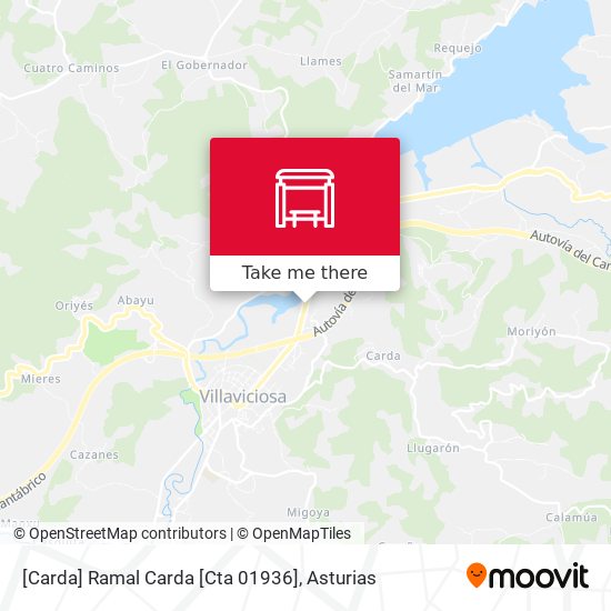 [Carda]  Ramal Carda [Cta 01936] map