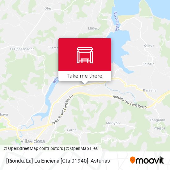 [Rionda, La]  La Enciena [Cta 01940] map