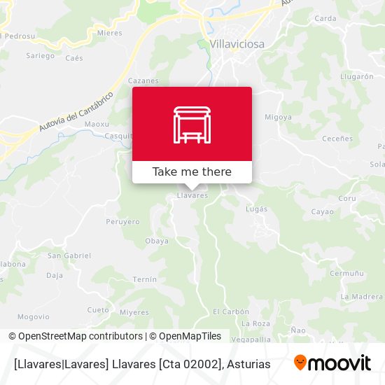 [Llavares|Lavares]  Llavares [Cta 02002] map