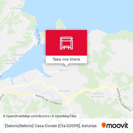 mapa [Seloriu|Selorio]  Casa Covián [Cta 02009]