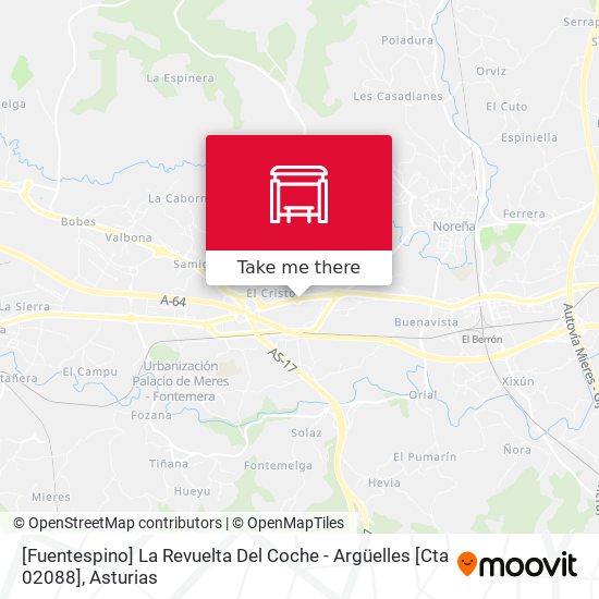 [Fuentespino]  La Revuelta Del Coche - Argüelles [Cta 02088] map