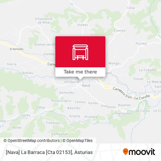 [Nava]  La Barraca [Cta 02153] map