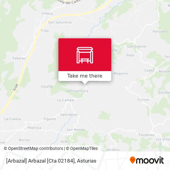 [Arbazal]  Arbazal [Cta 02184] map