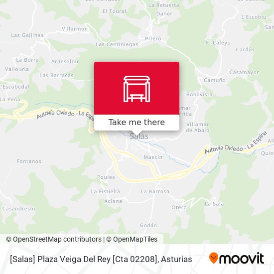 [Salas]  Plaza Veiga Del Rey [Cta 02208] map