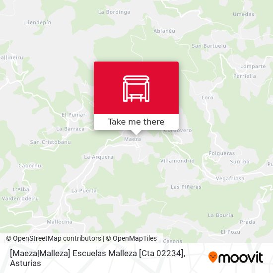 [Maeza|Malleza]  Escuelas Malleza [Cta 02234] map