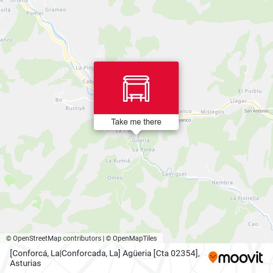 [Conforcá, La|Conforcada, La]  Agüeria [Cta 02354] map