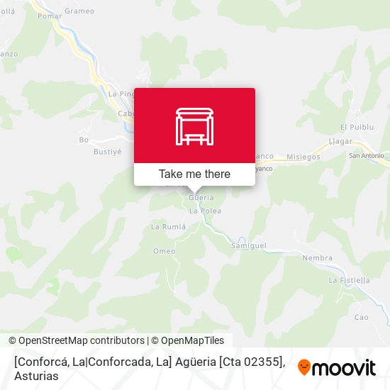 [Conforcá, La|Conforcada, La]  Agüeria [Cta 02355] map
