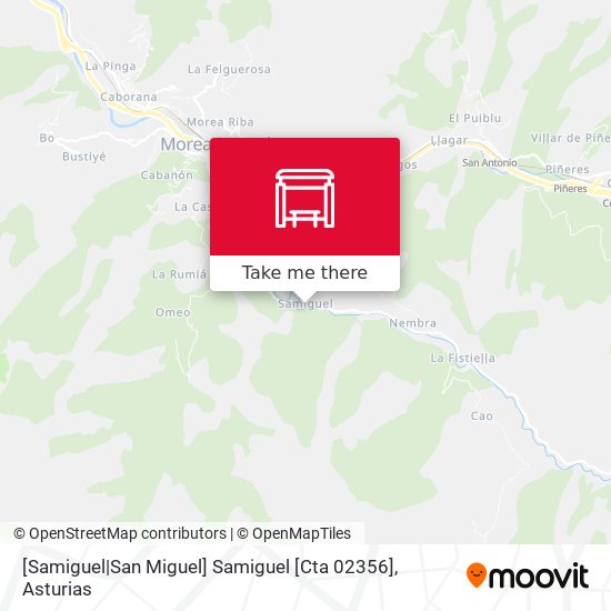 [Samiguel|San Miguel]  Samiguel [Cta 02356] map