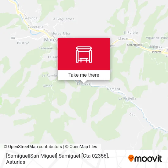 [Samiguel|San Miguel]  Samiguel [Cta 02356] map