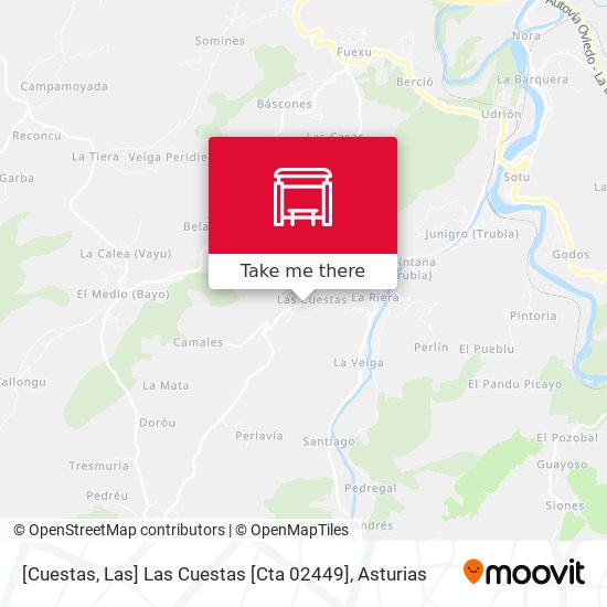 [Cuestas, Las]  Las Cuestas [Cta 02449] map