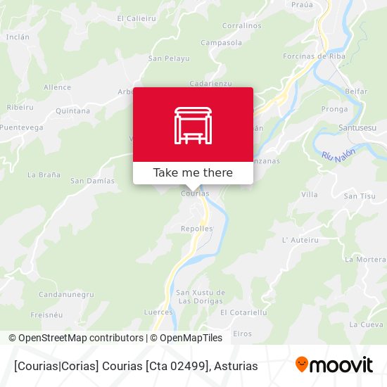 [Courias|Corias]  Courias [Cta 02499] map