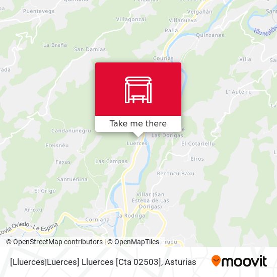 [Lluerces|Luerces]  Lluerces [Cta 02503] map