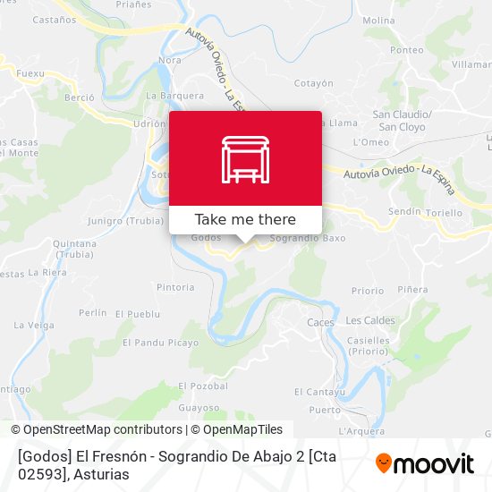 [Godos]  El Fresnón - Sograndio De Abajo 2 [Cta 02593] map
