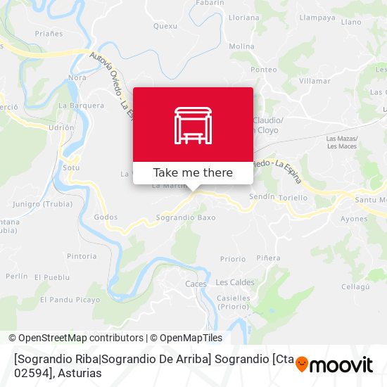 [Sograndio Riba|Sograndio De Arriba]  Sograndio [Cta 02594] map