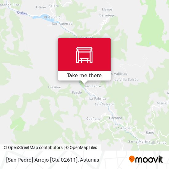 [San Pedro]  Arrojo [Cta 02611] map