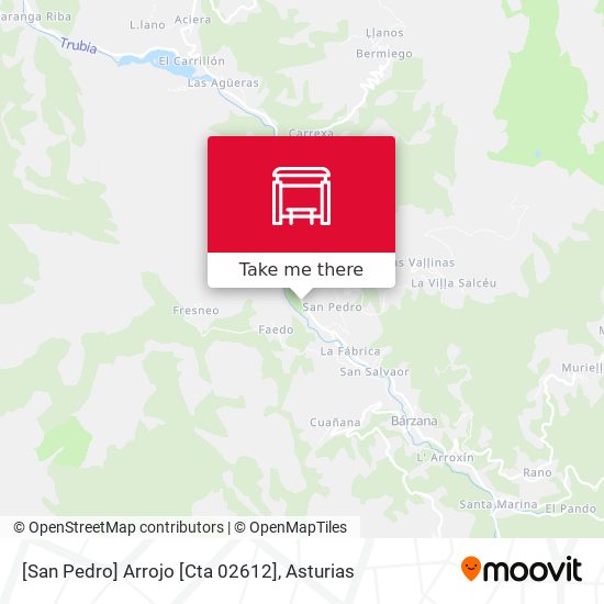[San Pedro]  Arrojo [Cta 02612] map