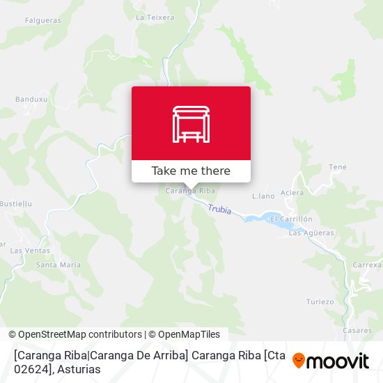 [Caranga Riba|Caranga De Arriba]  Caranga Riba [Cta 02624] map