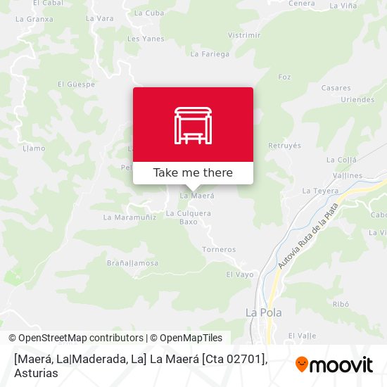 [Maerá, La|Maderada, La]  La Maerá [Cta 02701] map