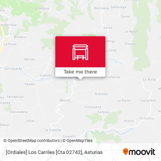 [Ordiales]  Los Carriles [Cta 02742] map