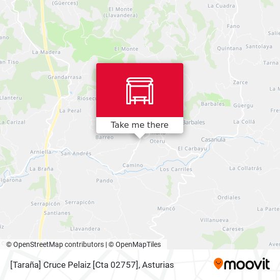 [Taraña]  Cruce Pelaiz [Cta 02757] map