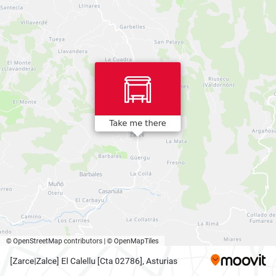 [Zarce|Zalce]  El Calellu [Cta 02786] map