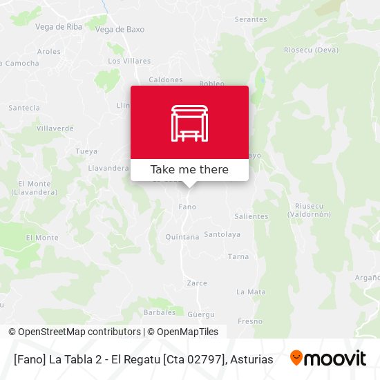 [Fano]  La Tabla 2 - El Regatu [Cta 02797] map