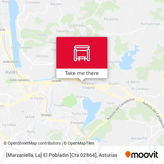 [Marzaniella, La]  El Pobladín [Cta 02864] map
