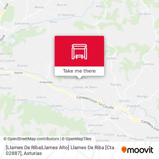 [Llames De Riba|Llames Alto]  Llames De Riba [Cta 02887] map