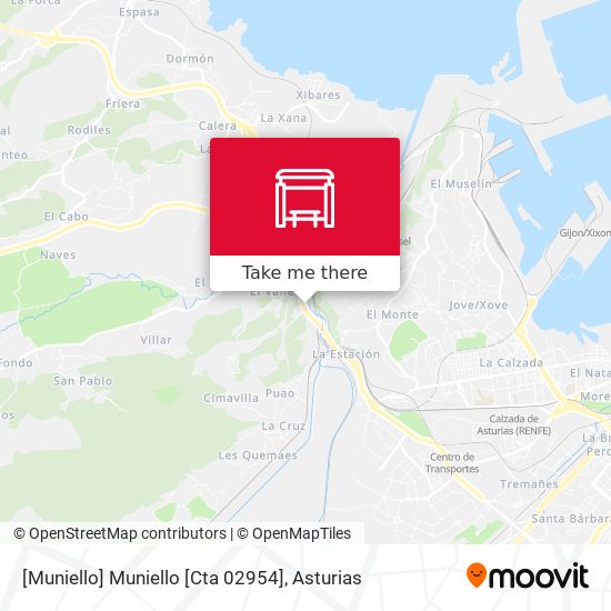 [Muniello]  Muniello [Cta 02954] map