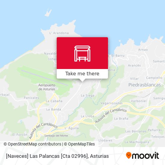 [Naveces]  Las Palancas [Cta 02996] map