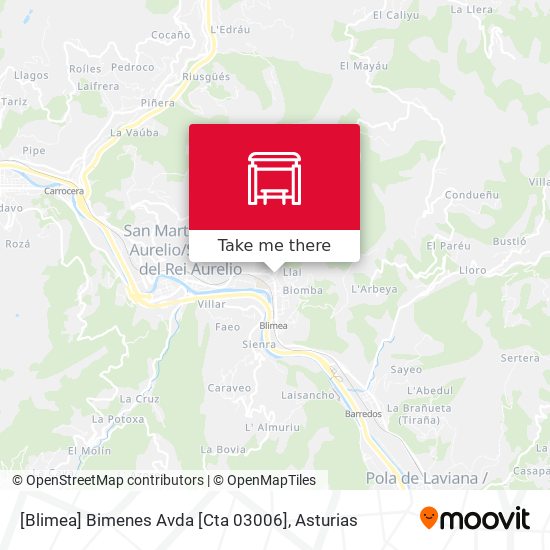 [Blimea]  Bimenes Avda [Cta 03006] map