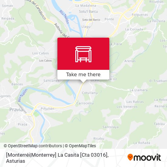 [Monterréi|Monterrey]  La Casita [Cta 03016] map