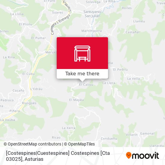 [Costespines|Cuestespines]  Costespines [Cta 03025] map