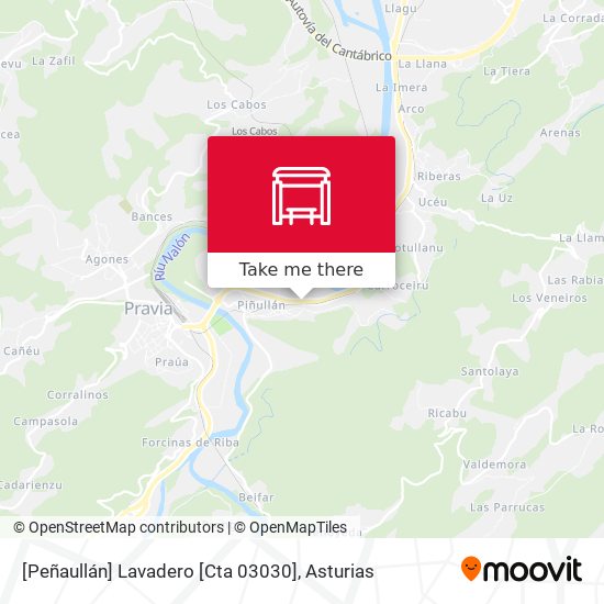[Peñaullán]  Lavadero [Cta 03030] map