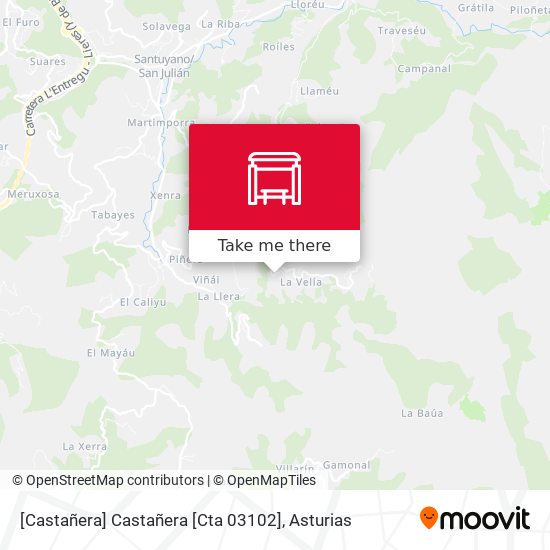 [Castañera]  Castañera [Cta 03102] map
