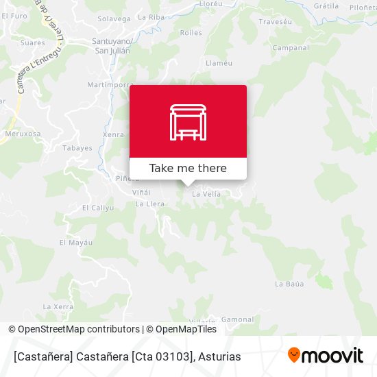 [Castañera]  Castañera [Cta 03103] map