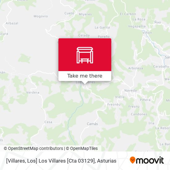 [Villares, Los]  Los Villares [Cta 03129] map