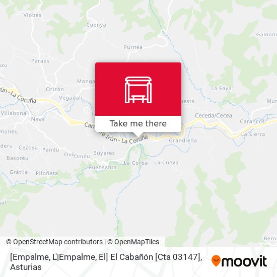 [Empalme, L'|Empalme, El]  El Cabañón [Cta 03147] map