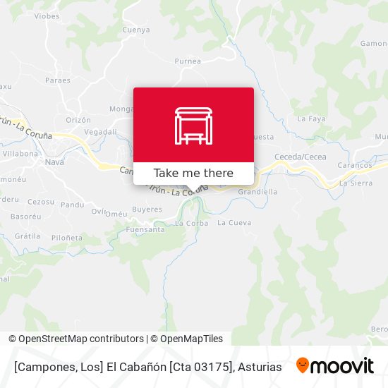 [Campones, Los]  El Cabañón [Cta 03175] map