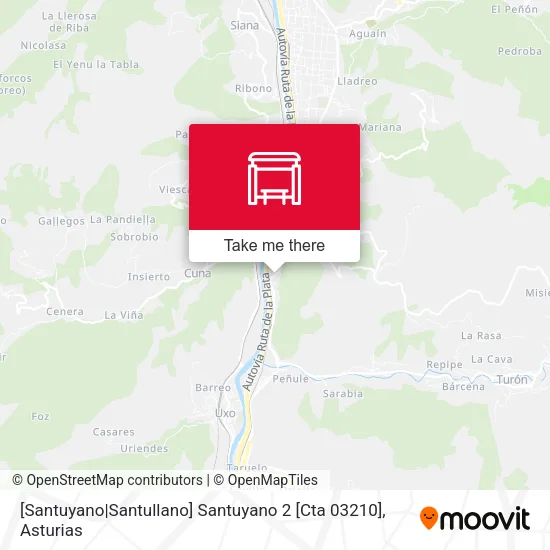 [Santuyano|Santullano]  Santuyano 2 [Cta 03210] map