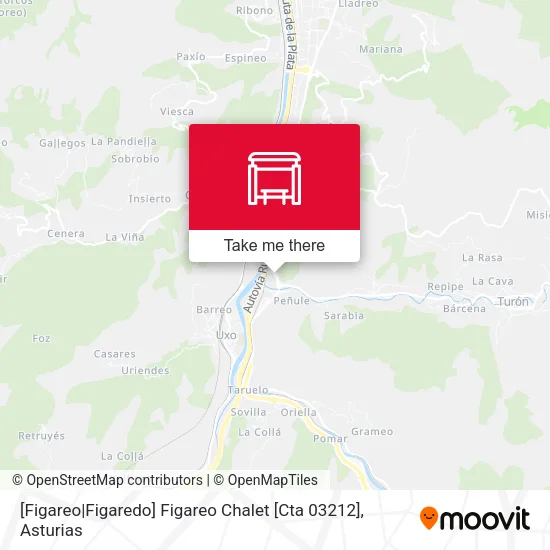 [Figareo|Figaredo]  Figareo Chalet [Cta 03212] map