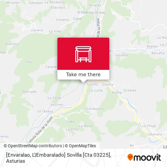 [Envaralao, L'|Embaralado]  Sovilla [Cta 03225] map