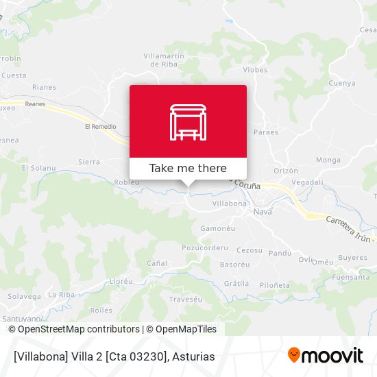 [Villabona]  Villa 2 [Cta 03230] map