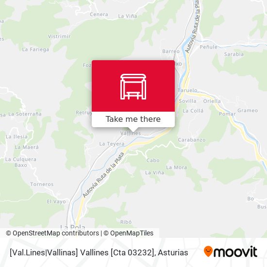 [Val.Lines|Vallinas]  Vallines [Cta 03232] map